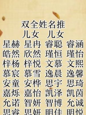 侯姓男孩起名