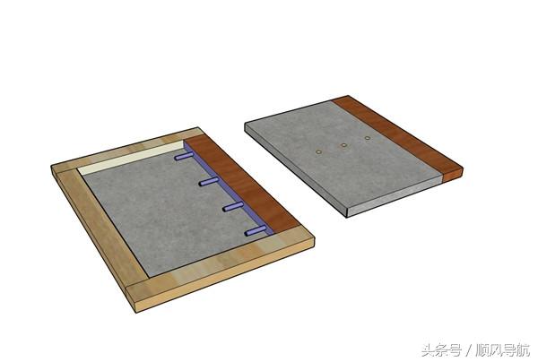 铝合金地砖橱柜门安装方法