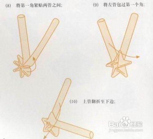 如何折塑料星星图片