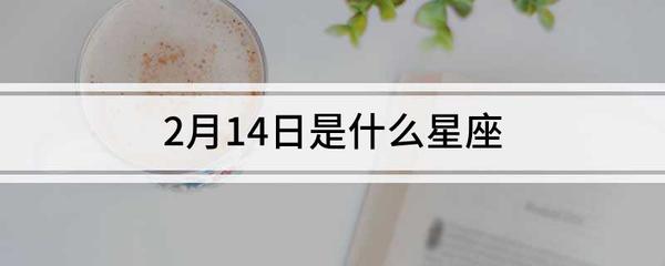 二月十四日是什么星座