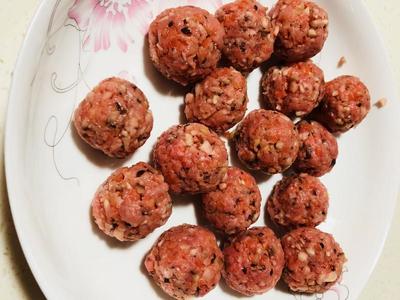 山药香菇牛肉丸做法