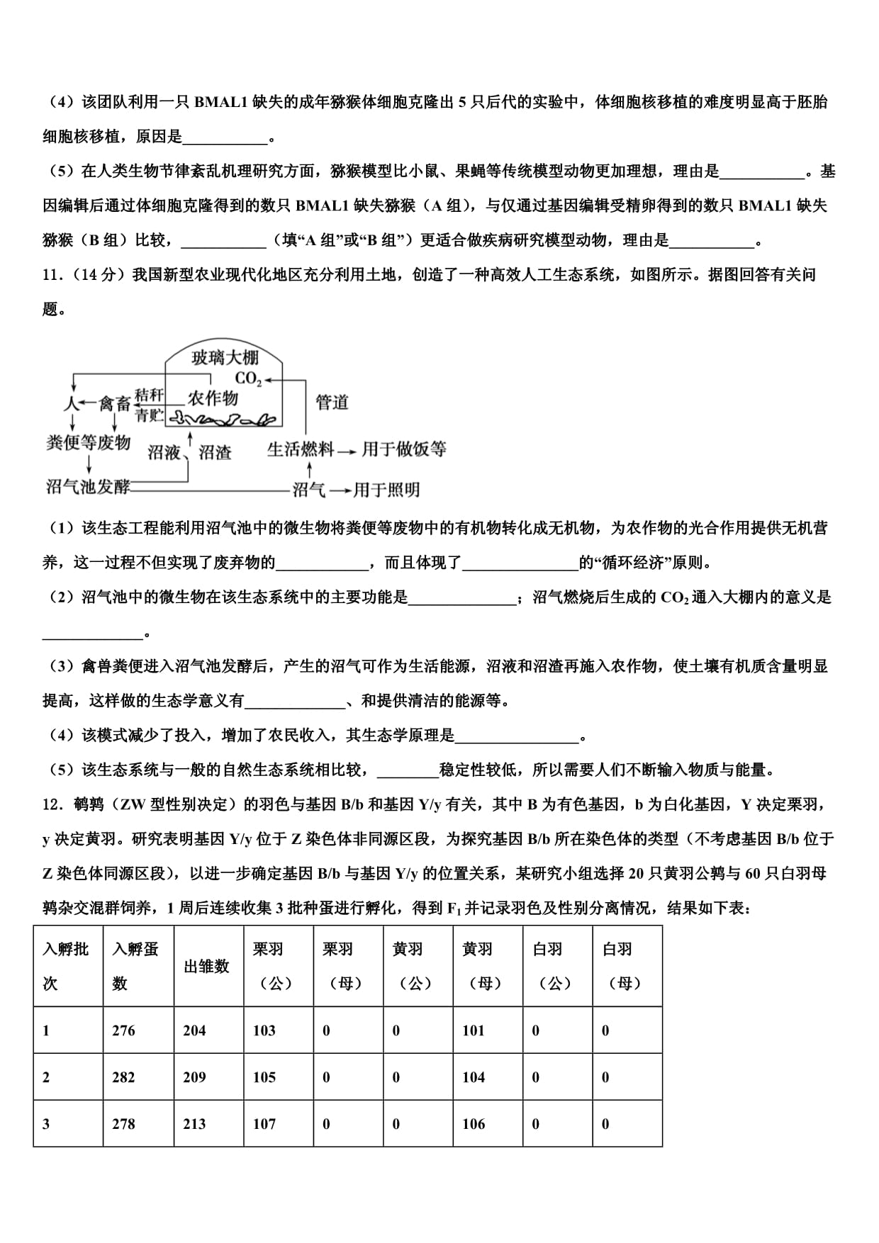 广安中学2024高考复读班