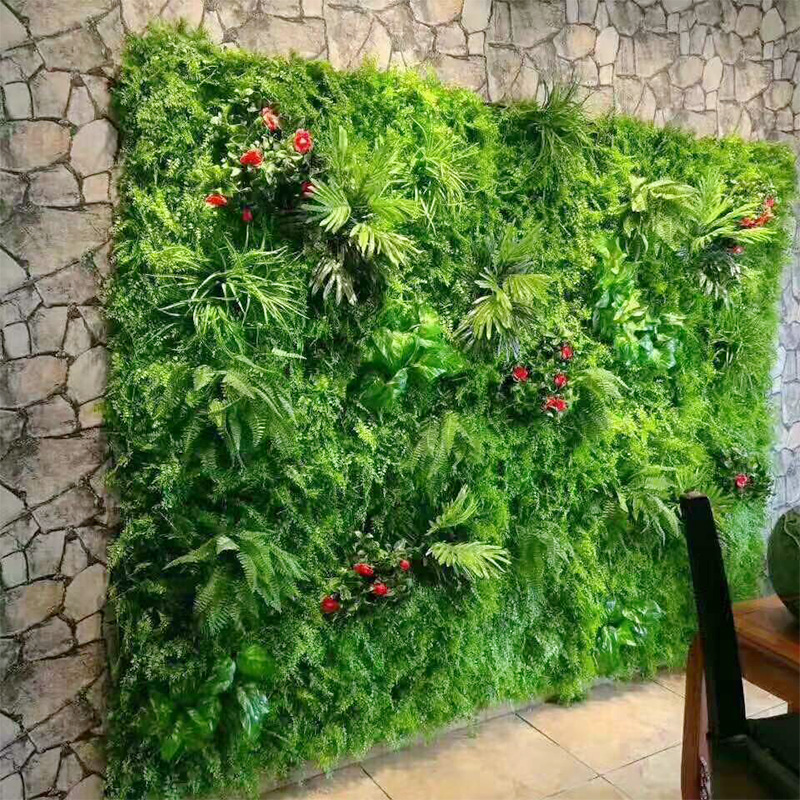 墙面塑料绿植图片大全