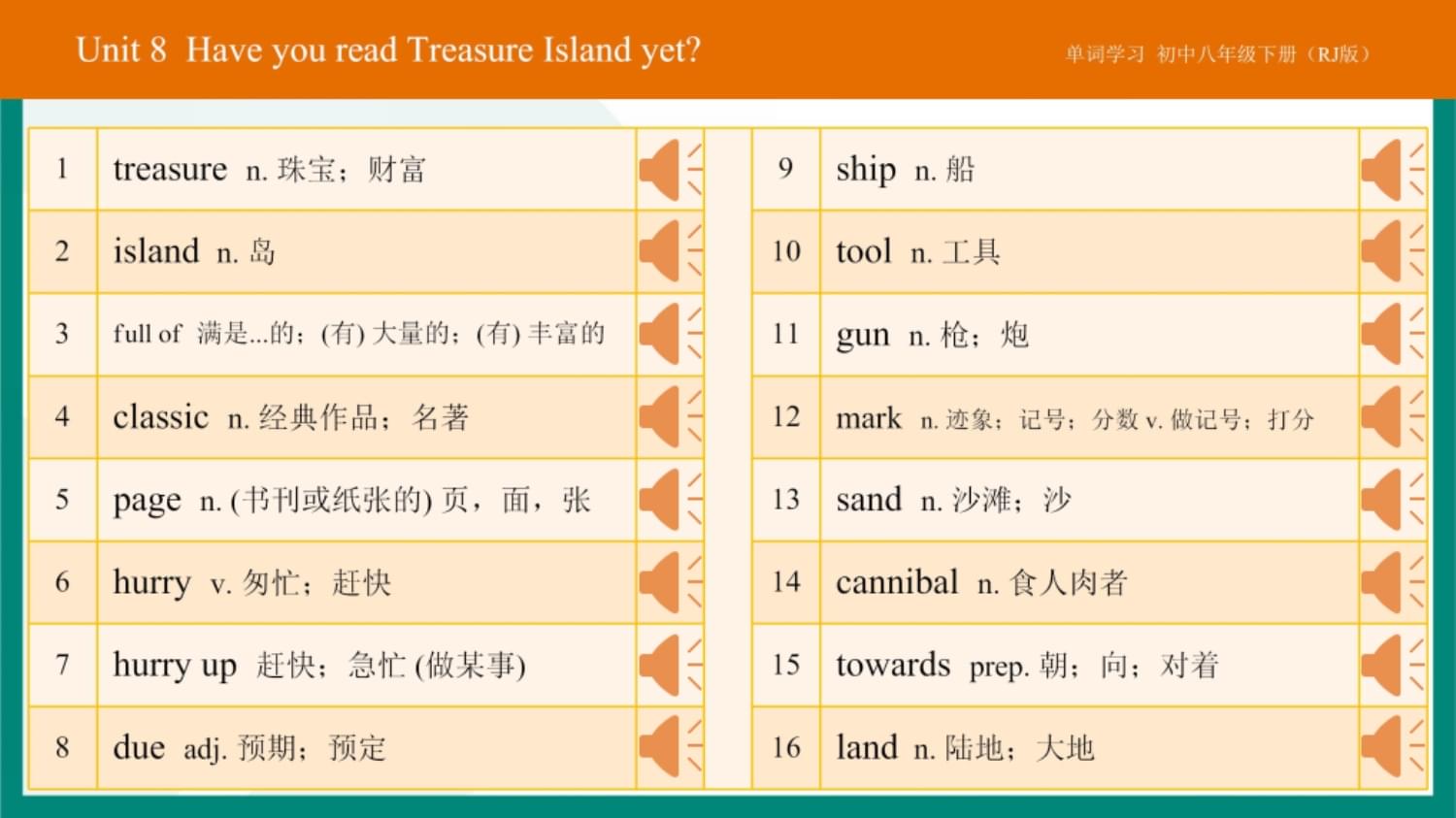 special treasure怎么读