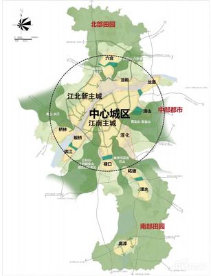 南京三个副城