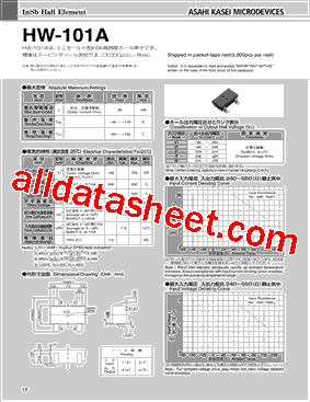 hw-101a材料说明书