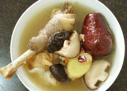 红枣鸡汤 香菇