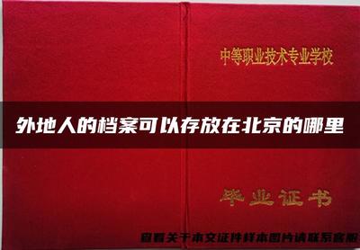 北京檔案存放機(jī)構(gòu)電話是多少（北京個(gè)人檔案存放機(jī)構(gòu)）