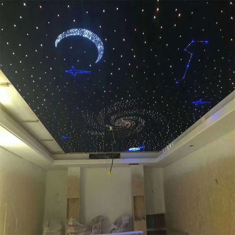 光纤星空顶吊顶全程