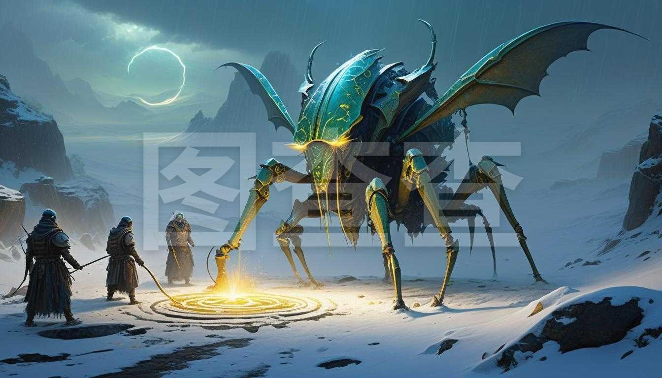 巨大甲胄武士螳螂战偶